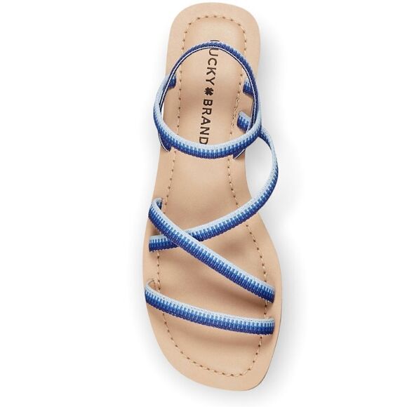 NWT Lucky Brand Bizell Women's Flat Sandals - Picture 3 of 7